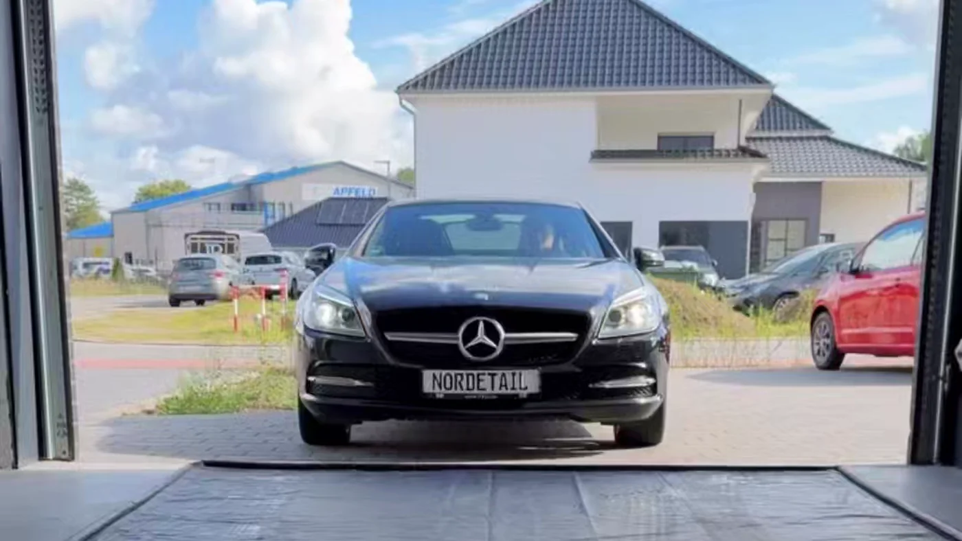 Mercedes SLK 200 bei Nord Detail